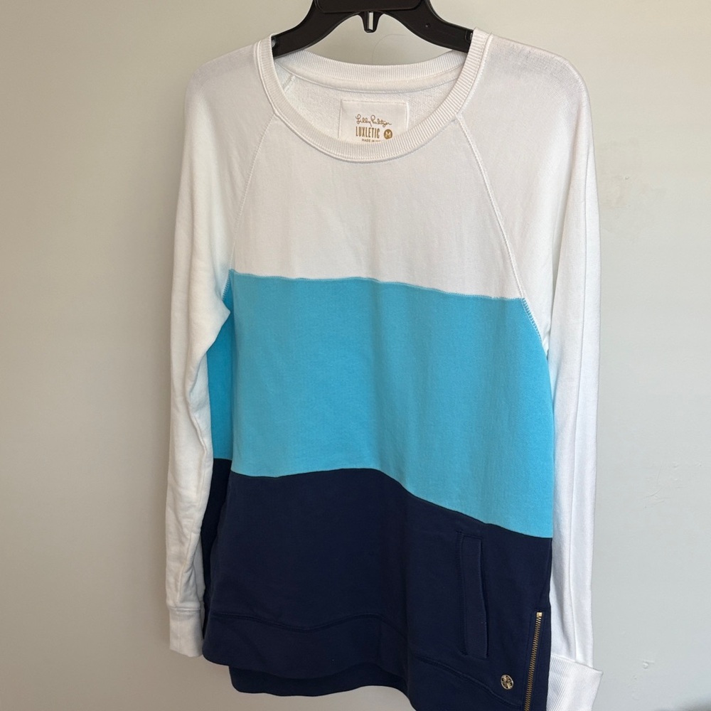 Lilly Pulitzer Luxletic White Sweater